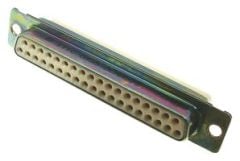 DCMAM-37S, D-SUB Connector, 37, 20AWG, Socket, Crimp, Zinc